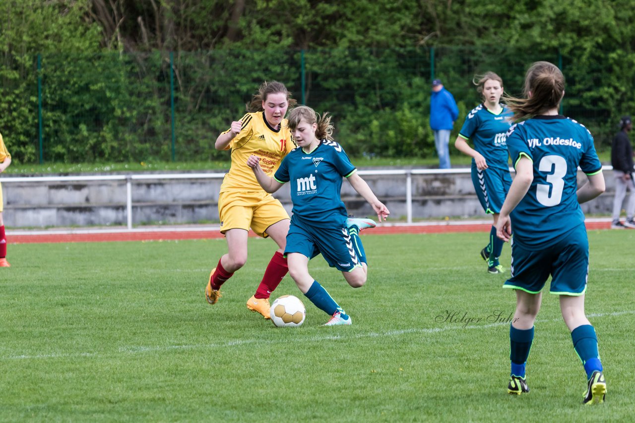 Bild 268 - B-Juniorinnen VfL Oldesloe - JSG Sdtondern : Ergebnis: 2:0